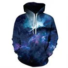 Custom Mens 3D Printed Pullover Hoodies All Over Printing Polyester Hooded Sweatshirts Men's Hoodies