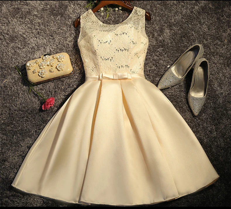 short bridesmaid dress patterns