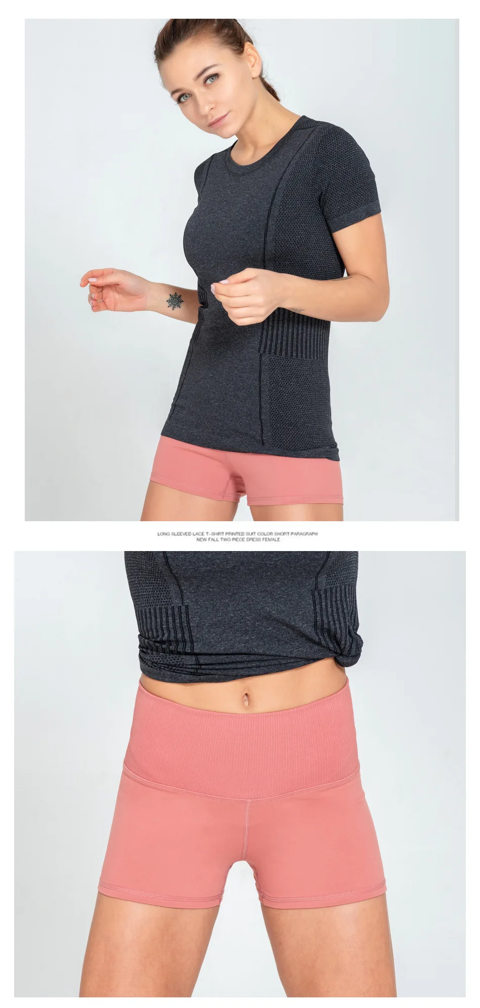 Women's High Waist Seamless Yoga Shorts
