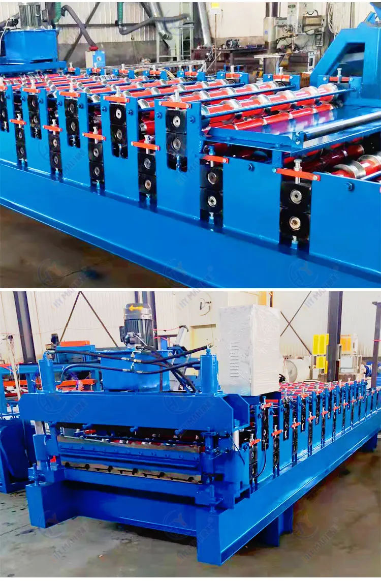 Corrugated Iron Roof Sheet Metal Zinc Ibr Roofing Roll Forming Machine