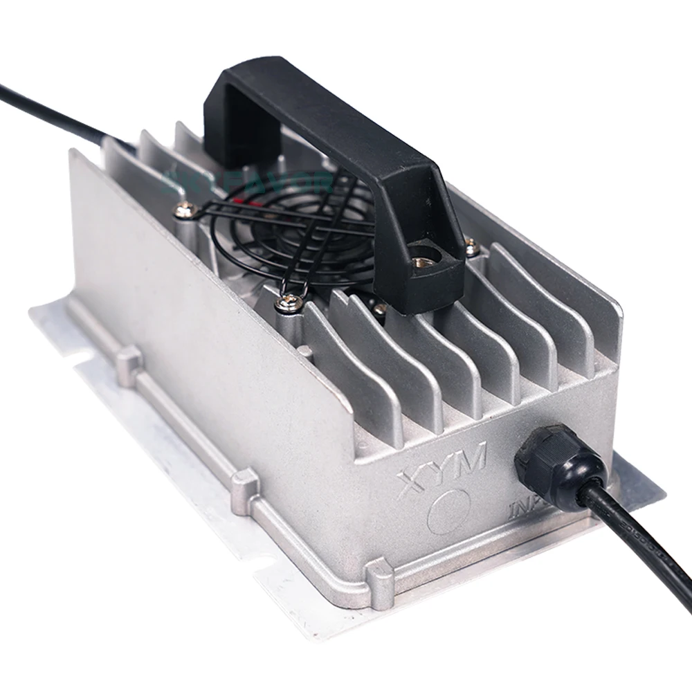 Automatic 48V lifepo4 battery charger 48V 10A professional fast 16S lifepo4 battery chargers for 48 volt lifepo4 batteries