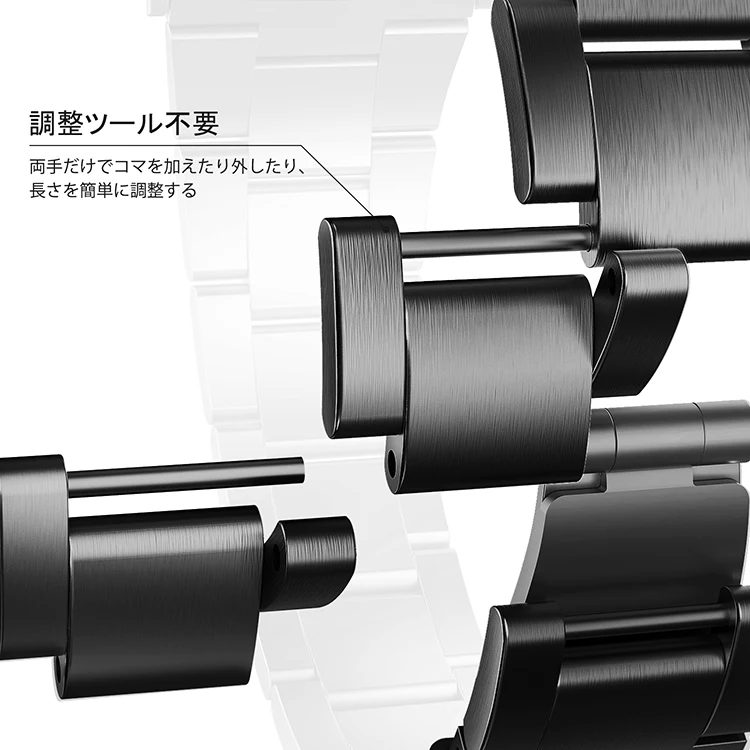 Adepoy Ast001 Custom Slim Smart Watch Strap Stainless Steel Watch