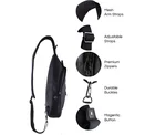 Manufacturer Bag Manufacturer Supply Oxford Cloth Bag Bag Multi Functional Printed LOGO Sport Cross Body Backpack Bag