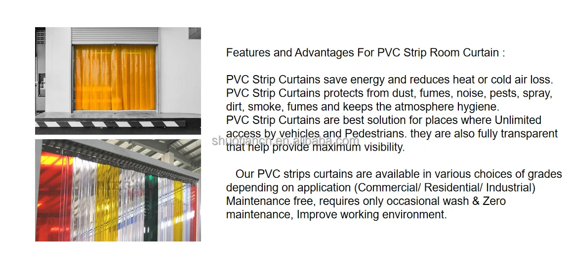 Tiras Pvc Strip Curtain, DOP, ST-004 - detail 4