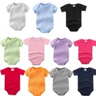 Baby Clothes Customs Summer Baby Boy Clothes Customs Infant Sublimation Baby Onesie Blank Baby Clothes