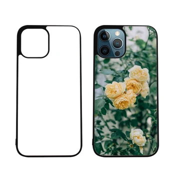 personality dye-sublimation 2d soft rubber blank mobile phone shell For iphone 12 pro max phone cases