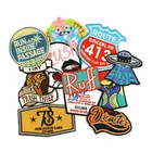 Applique Iron VastGifts Heat Transfer Adhesive Woven Hats Garment Applique Flower Custom Iron On Embroidery Patch
