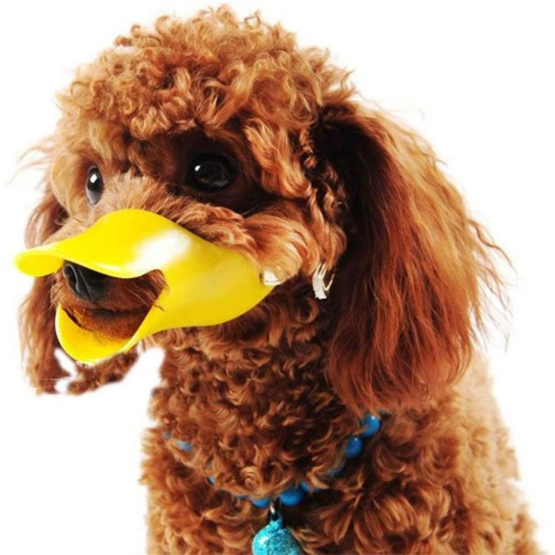dog duck muzzle