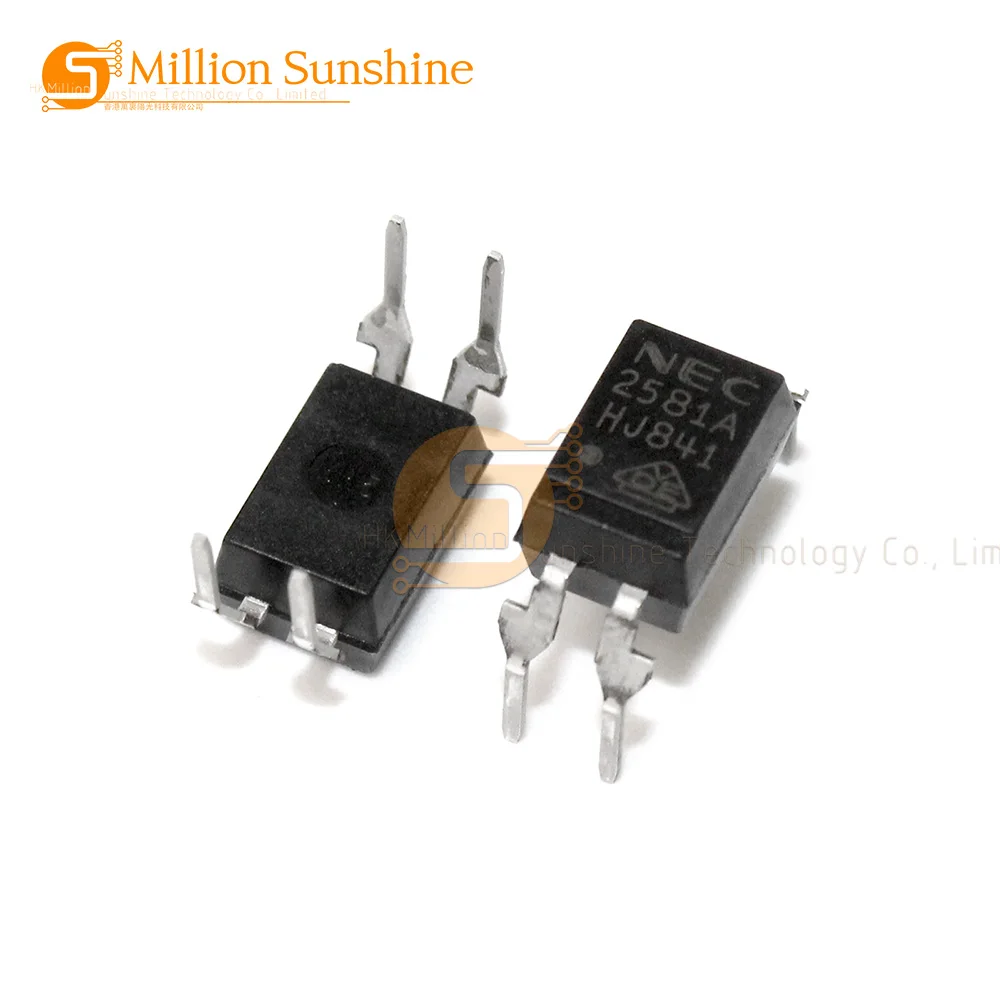 product ps2581al dip 4 photocoupler high isolation voltage and low input current for industrial control systems ics product-0