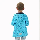 Coat Kids Jacket Factory Wholesale Waterproof Rain Wear Durable Impermeable Rain Coat For Kids Stripe Pattern