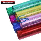 Joesong DIY Craft Brushed/Sparkle Laser PVC Film Sticker Computer Cutting Plotter Rolls PVC Cutting Vinyl
