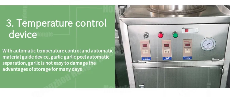 1000 Kg/H Smart Newest Design Garlic Peeler Machine Full-Automatic Commercial Garlic and Ginger Peeling Machine Price factory