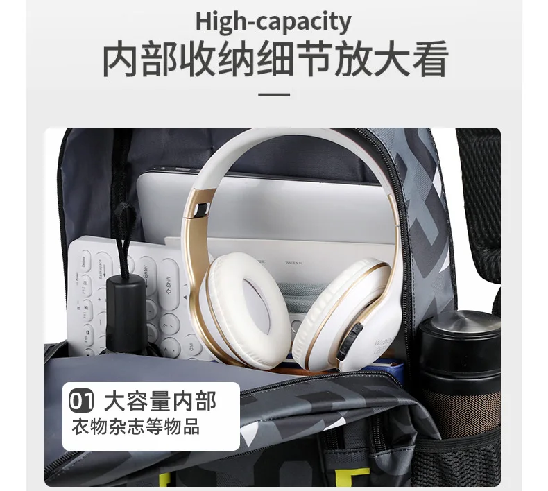 Hotselling New Style School Backpack Travel Bag for Men Women Lightweight College Back Pack with Laptop