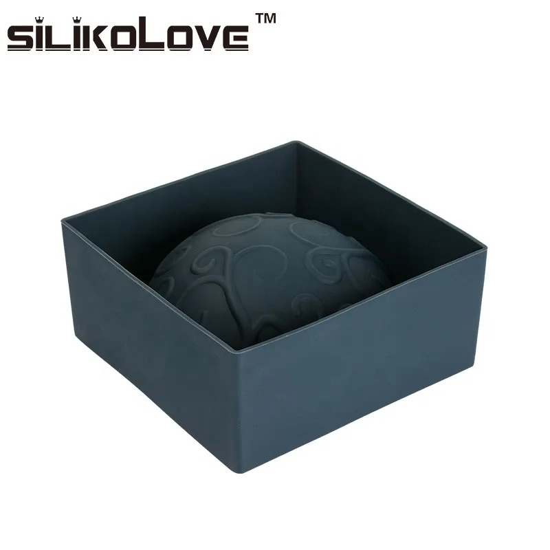 Reusable Large Round Flower Vine Embossing Non-Stick Sweet Silicon Cake Mold For Cake Sale