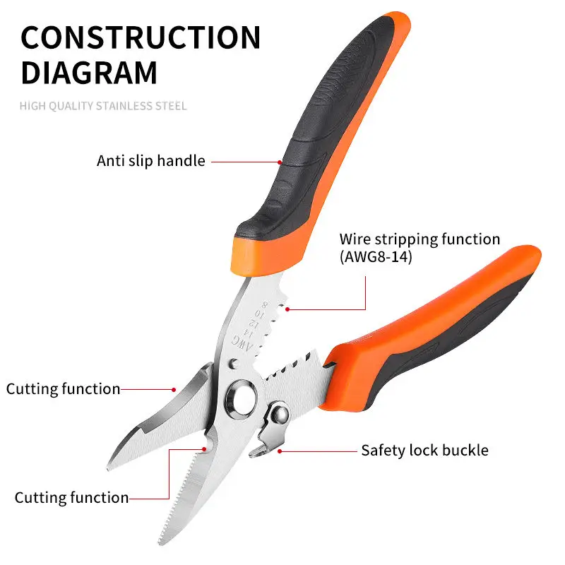 Blade Electrician Wire Breaking Cutting Tool