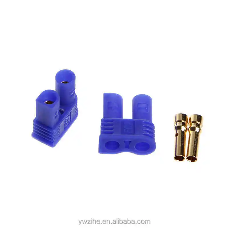 Adattatori Connettore EC2 Maschio 2,0mm – NHX, 6 Pezzi In Borsa, Per Modellismo RC