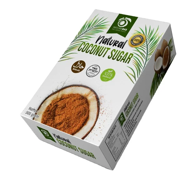 Private Label Coconut Sugar Carton Box Packaging 500 Gram - Buy Coconut  Sugar Packaging Bag,Private Label Oem Coconut Sugar,Coconut Sugar Retail  Packaging Product on 