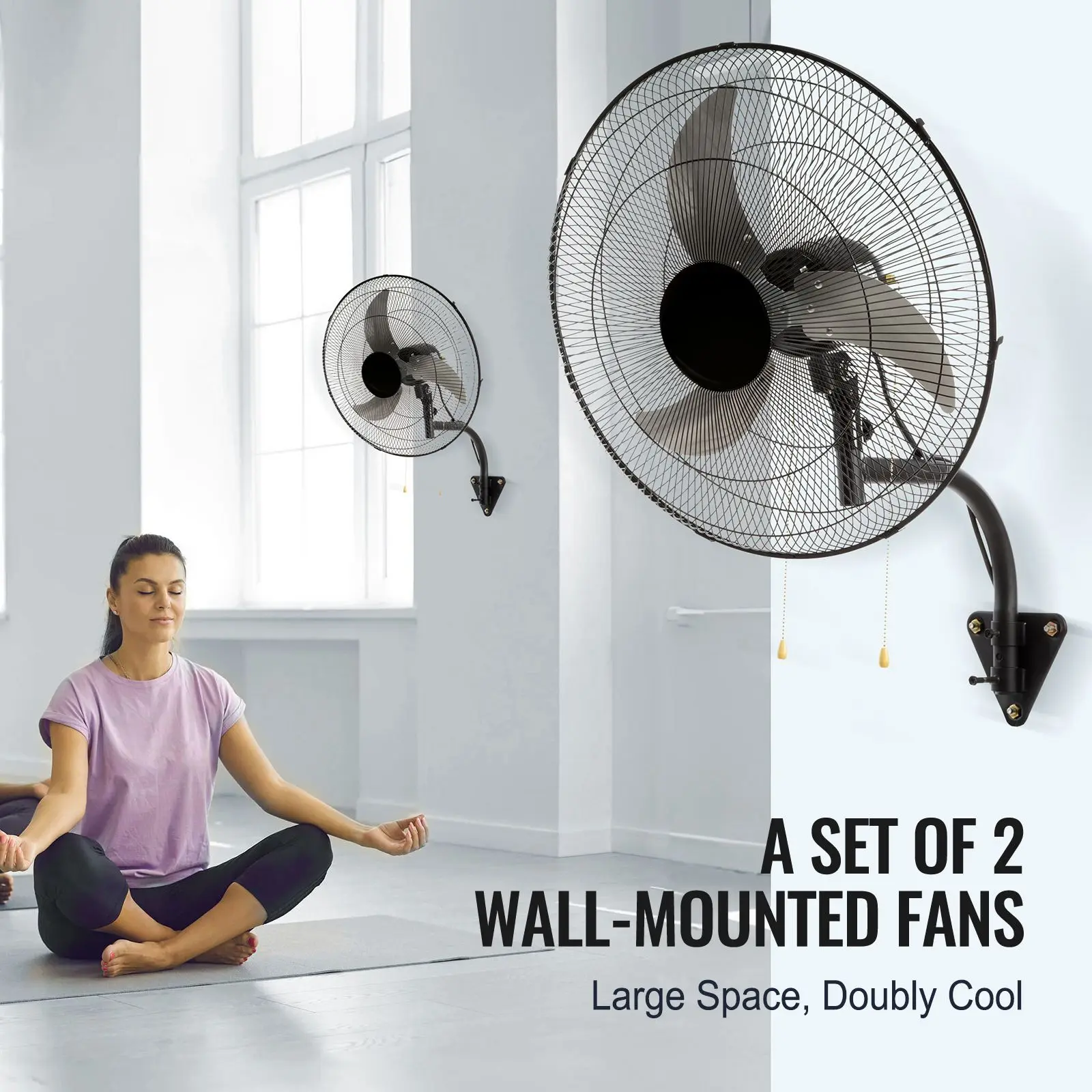Wall Fan, 3-Speed, 4000, CFM - detail 4