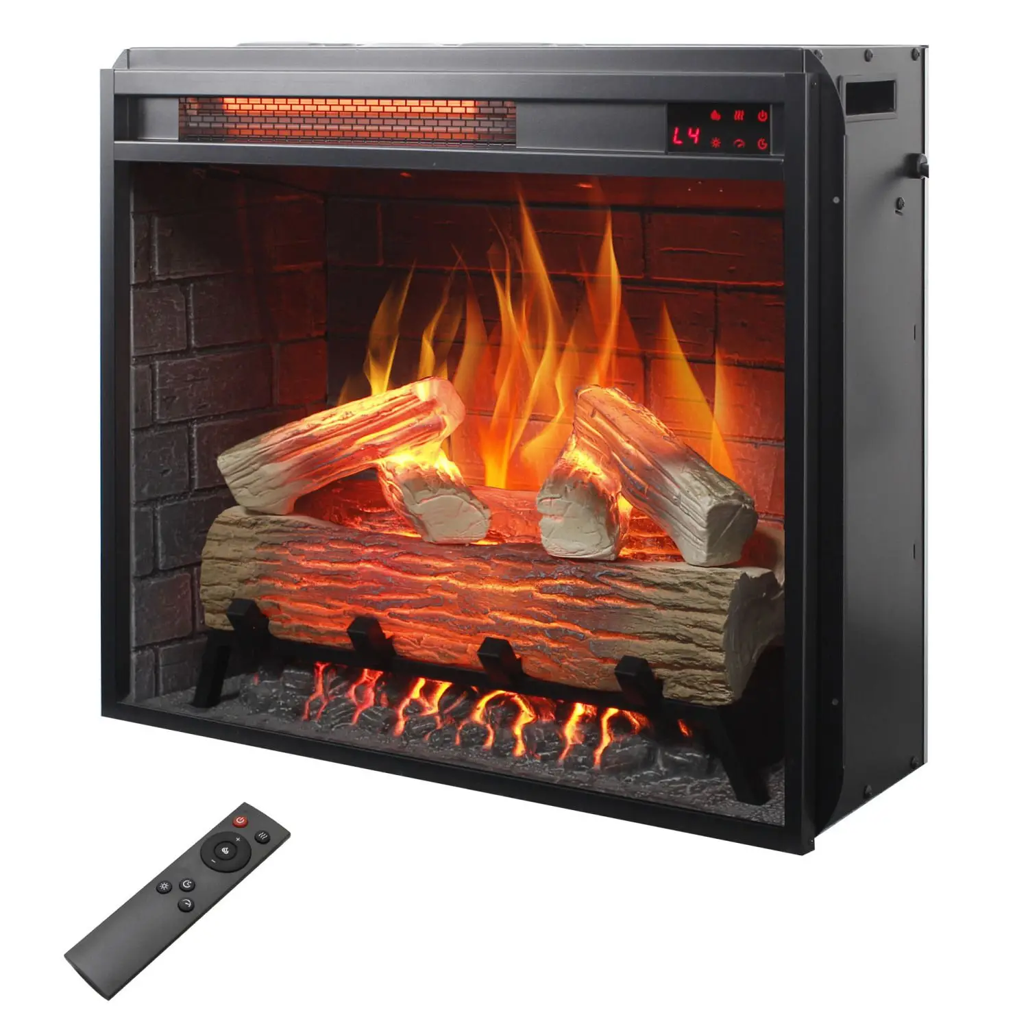 Electric Fireplace, D0100X327MT - detail 2
