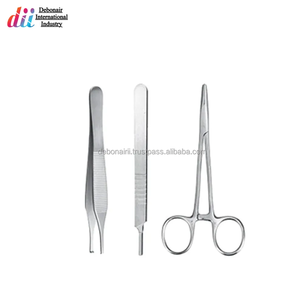 Stainless Steel Dressing And Suture Removing Set Wound Care Dressing