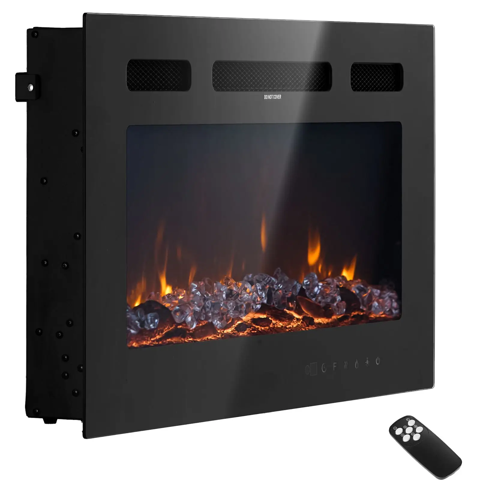 Electric Fireplace, 50-Inch, Wall, 1500W - detail 2