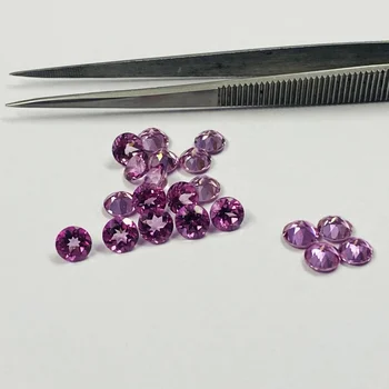 6mm Natural Pink Topaz Round Cut Calibrated Semi Precious Gemstone For Setting Now At Wholesale Factory Price From Supplier