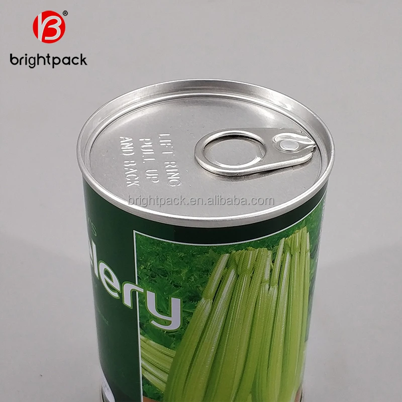 Cmyk Easy Open Tin Can Produce Tinplate Easy Open End Tin Can Lid 1l