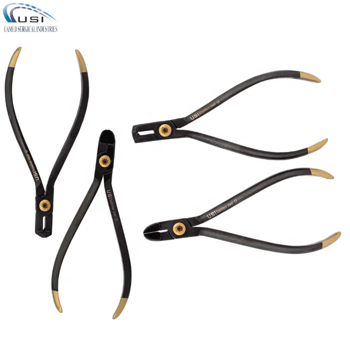 Different Types Of Orthodontic Pliers Sets Wire Cutter Orthodontic