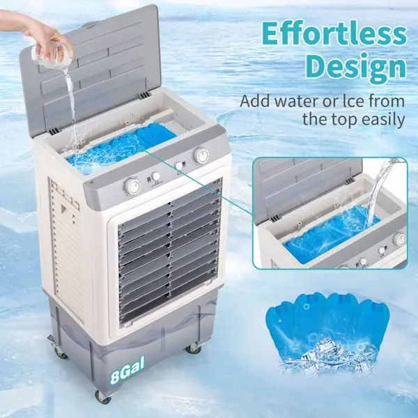 Evaporative Cooler, Portable, 3-in-1, 2353, CFM - detail 12