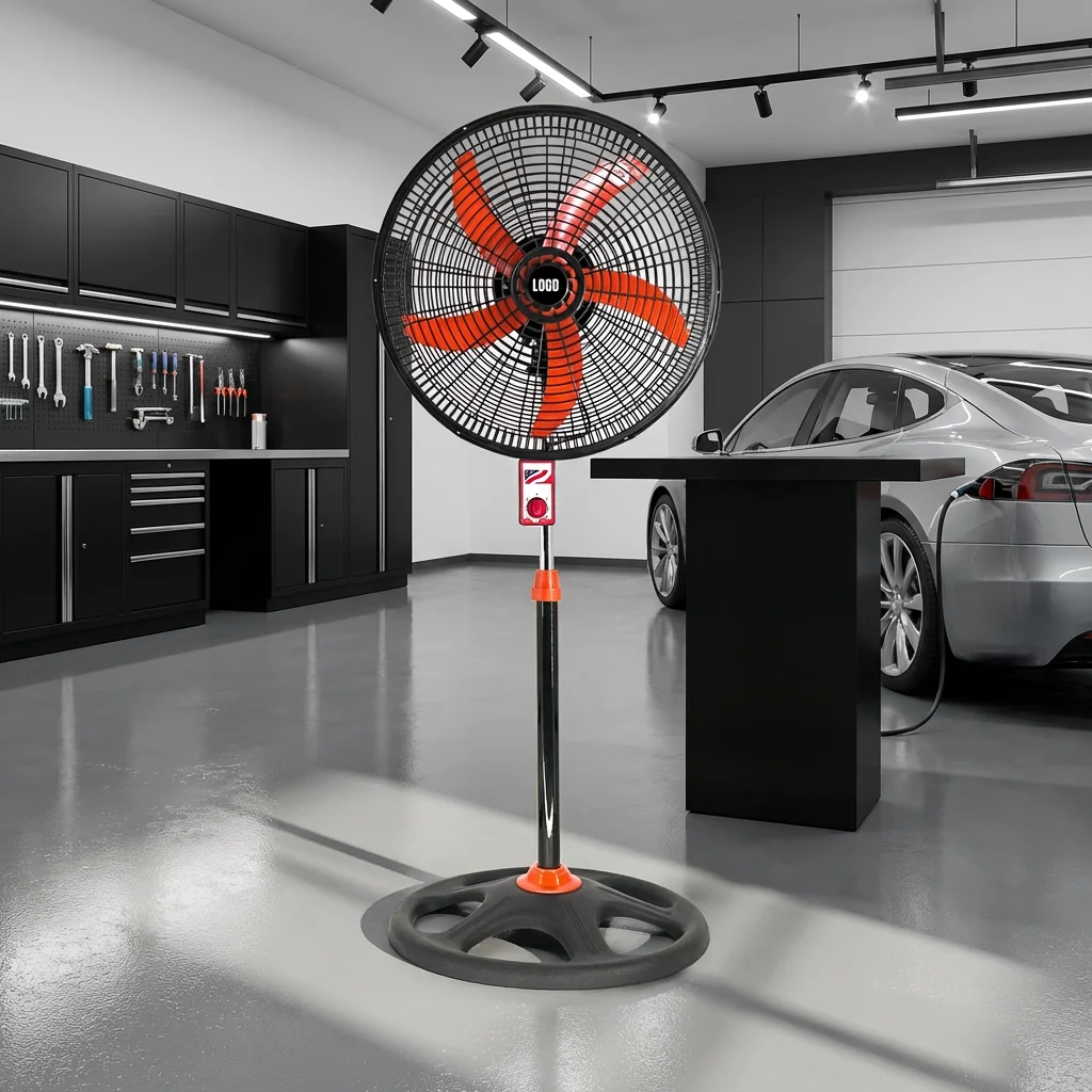 Pedestal Fan, Plastic, 105w - detail 4