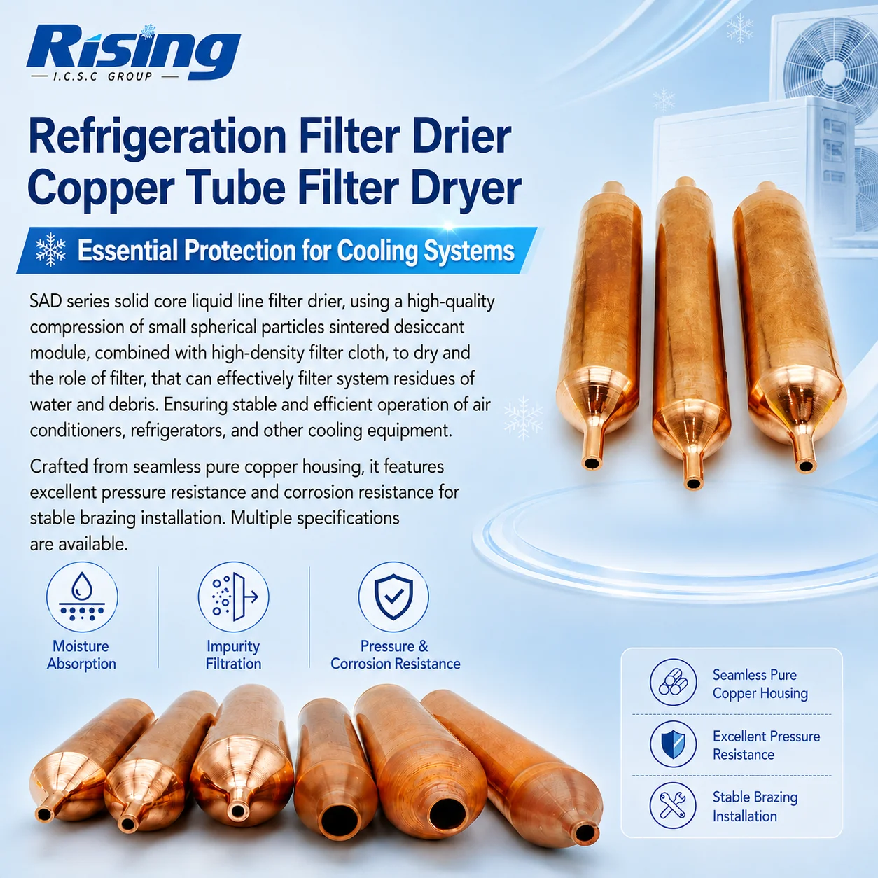 Filter Drier, 15g, Copper - detail 2