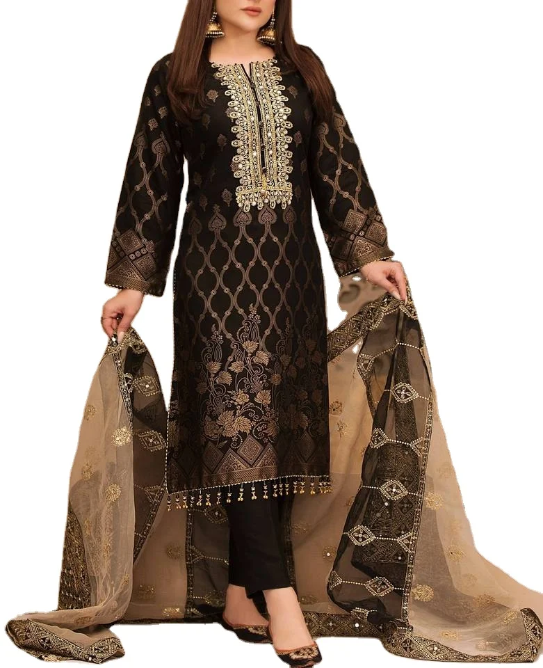 Salwar Kameez Women Party Wear Shafoon Pakistani Ready Made Shalwar