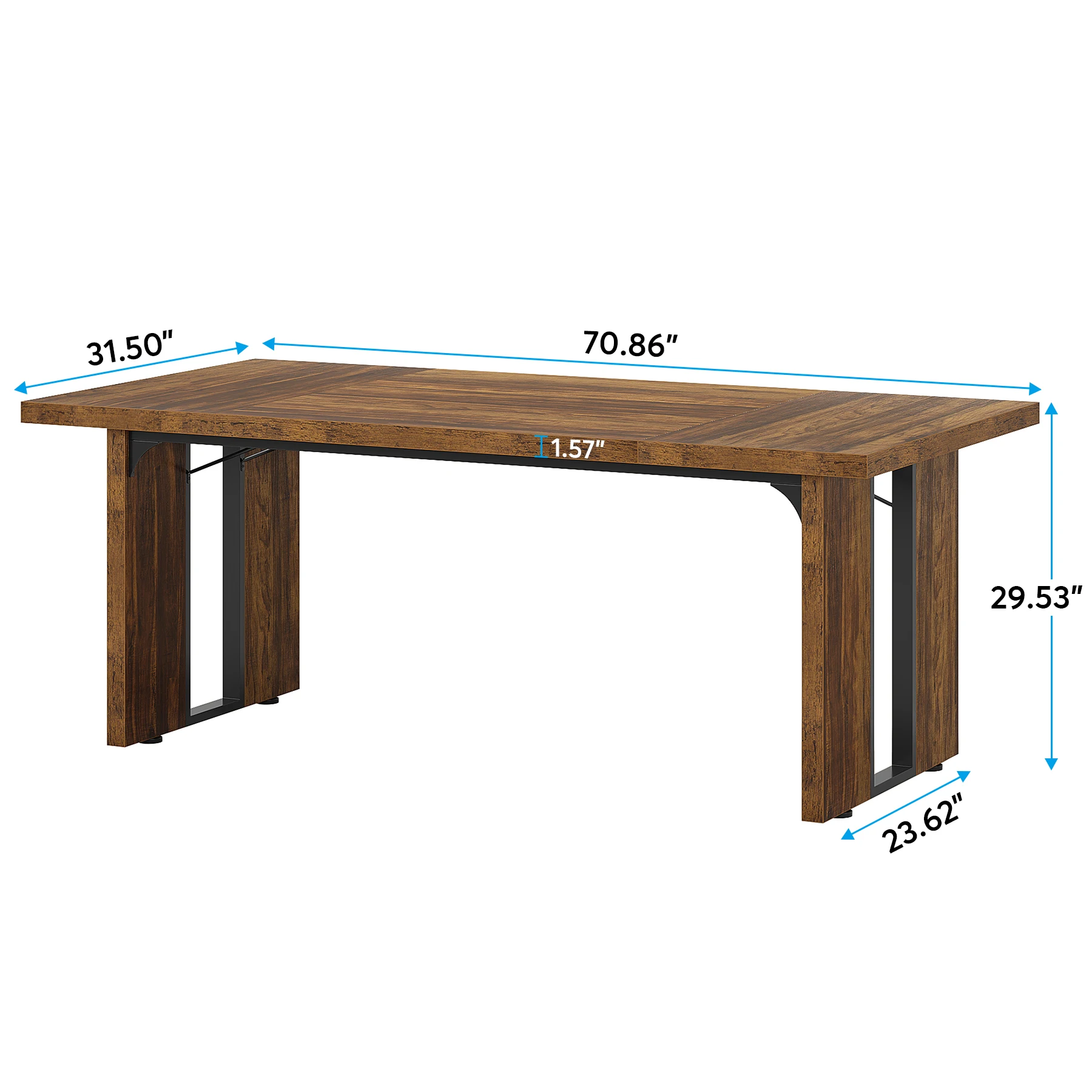 Tribesigns Mdf Furniture Contemporary Executive Office Desk Conference Table Home Office Furniture Design