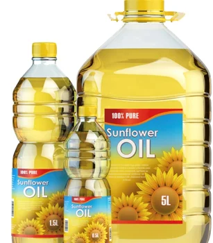 Refined Deodorized Winterized Cooking Sunflower Oil 1 L 100 Yellow Premium Light OEM Bottle Glass Bulk Time Packaging Food Work