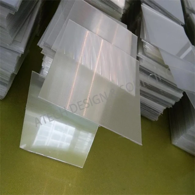 Customized Size High Quality 3d lens Lenticular Film Sheet with Adhesive 50lpi 60 Lpi 200 Lpi Lenticular Sheets