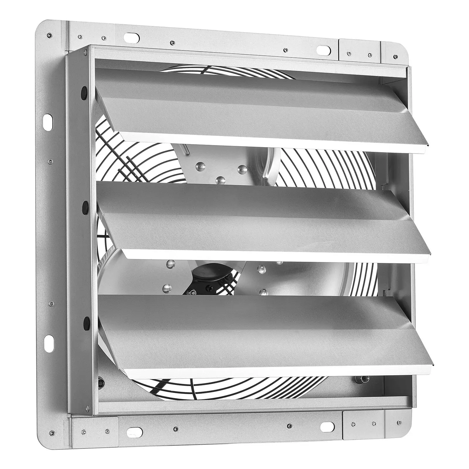 Mounted Shutter Exhaust Fan, Wall, 1347, CFM, Steel - detail 2