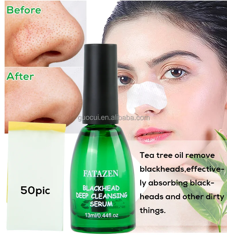 Fatazen Nose Strip Blackhead Remover Serum Deep Cleansing Shrink