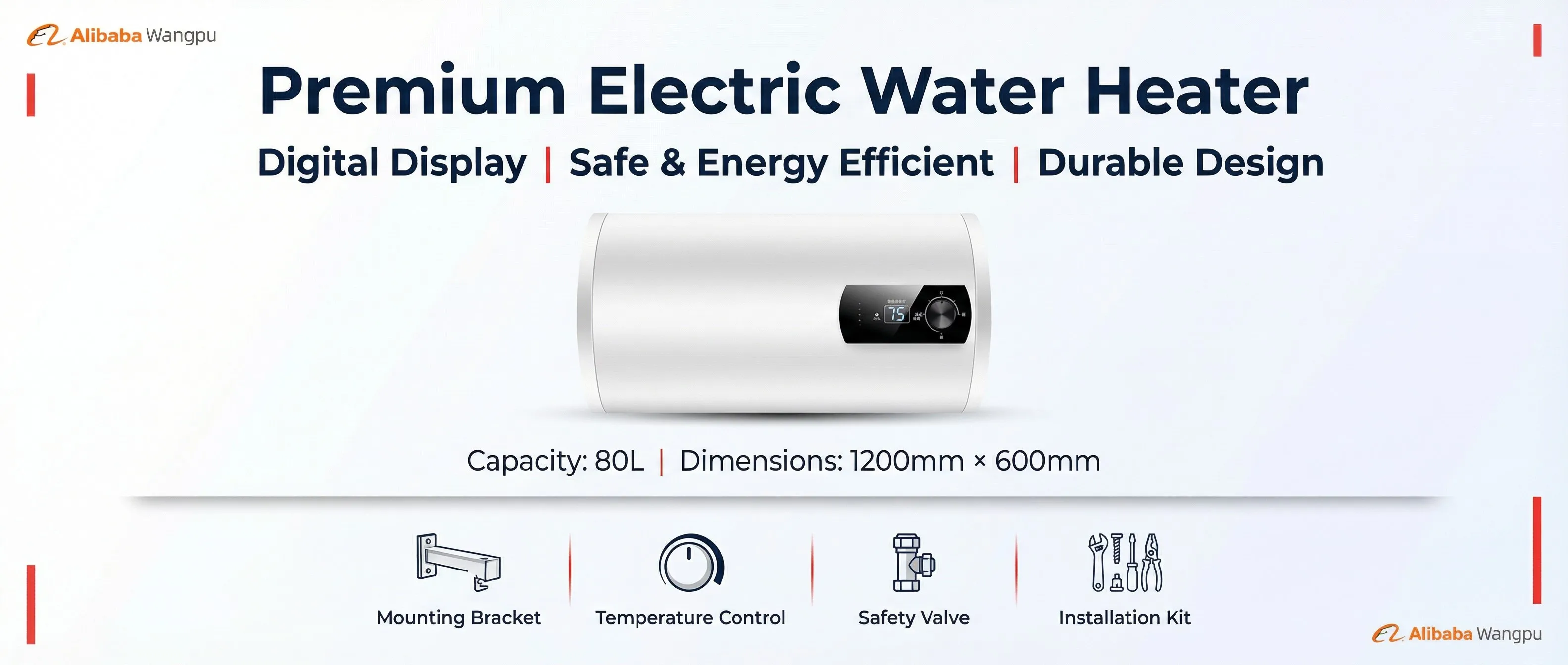 Electric Water Heater, 40L, 2000W - detail 26