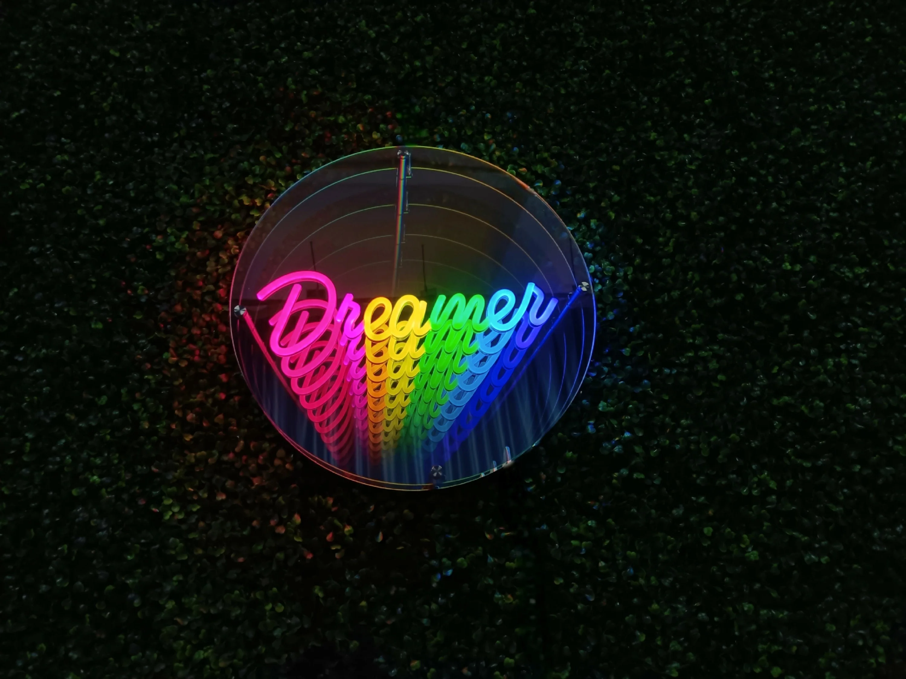 product new product ideas infinity mirror with professional manufacturer abyss mirror wall lamp sign board 3d logo-3
