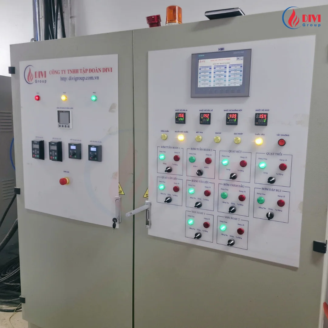 Steam Boiler, DIVI, HMI, PLC, Copper - detail 2