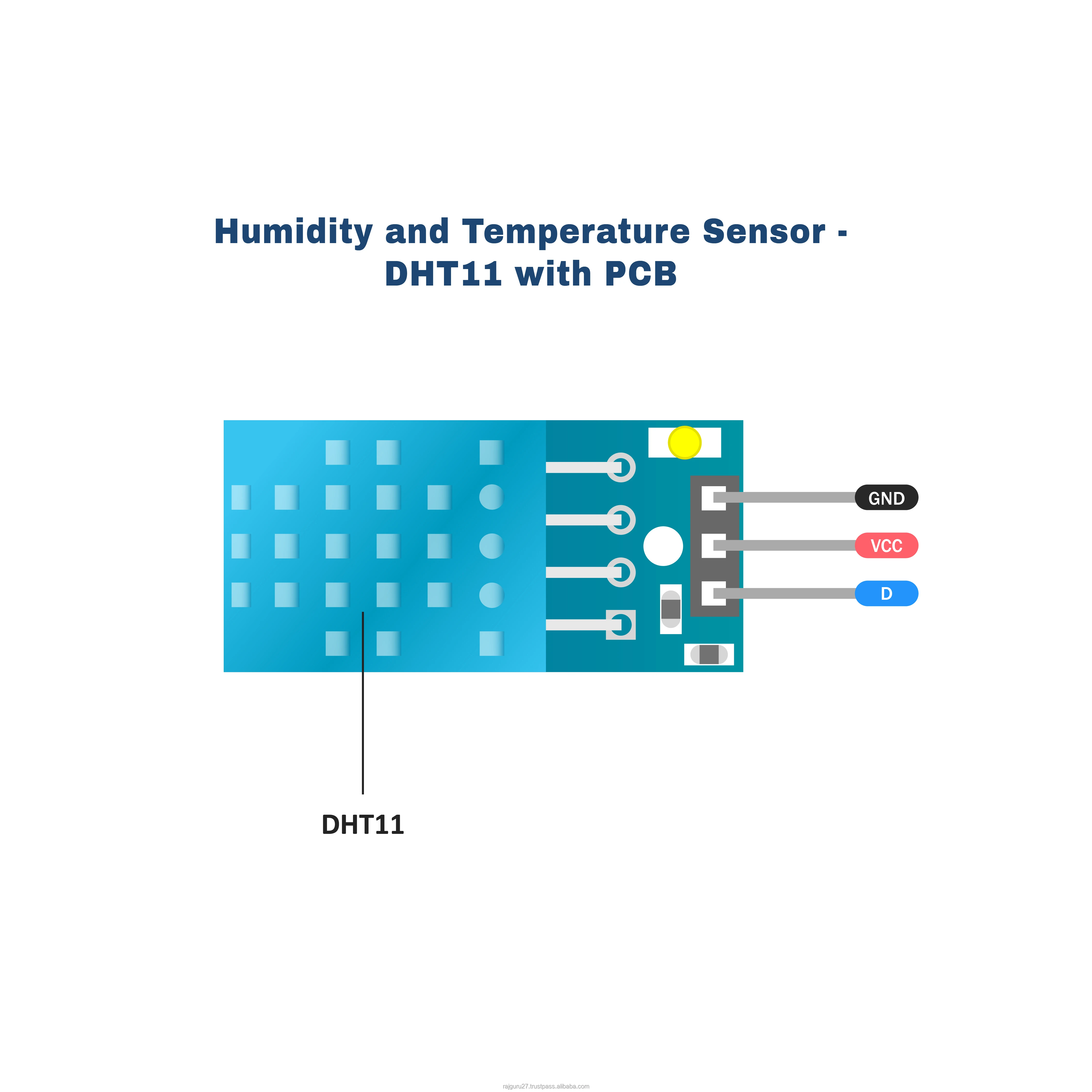 Adiy Dht Humidity And Temperature Sensor Made In India Buy Adiy