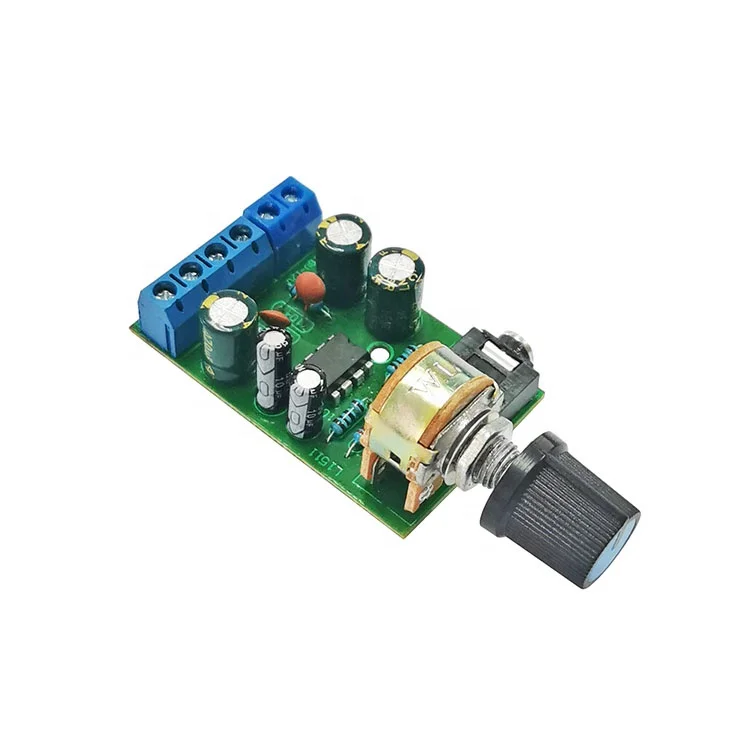 DC 1.8-12V TDA2822M 2.0 Channel Stereo Mini AUX Audio Amplifier Board Module AMP 
