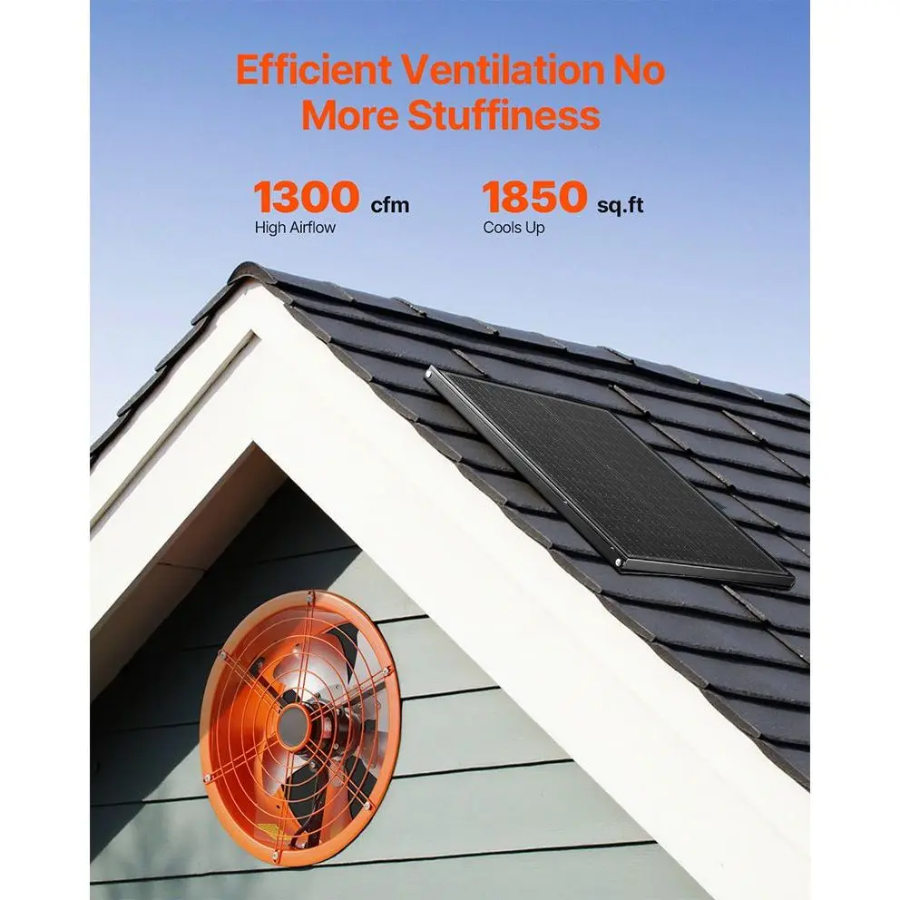 Mount Attic Exhaust Fan, 1300, CFM - detail 4