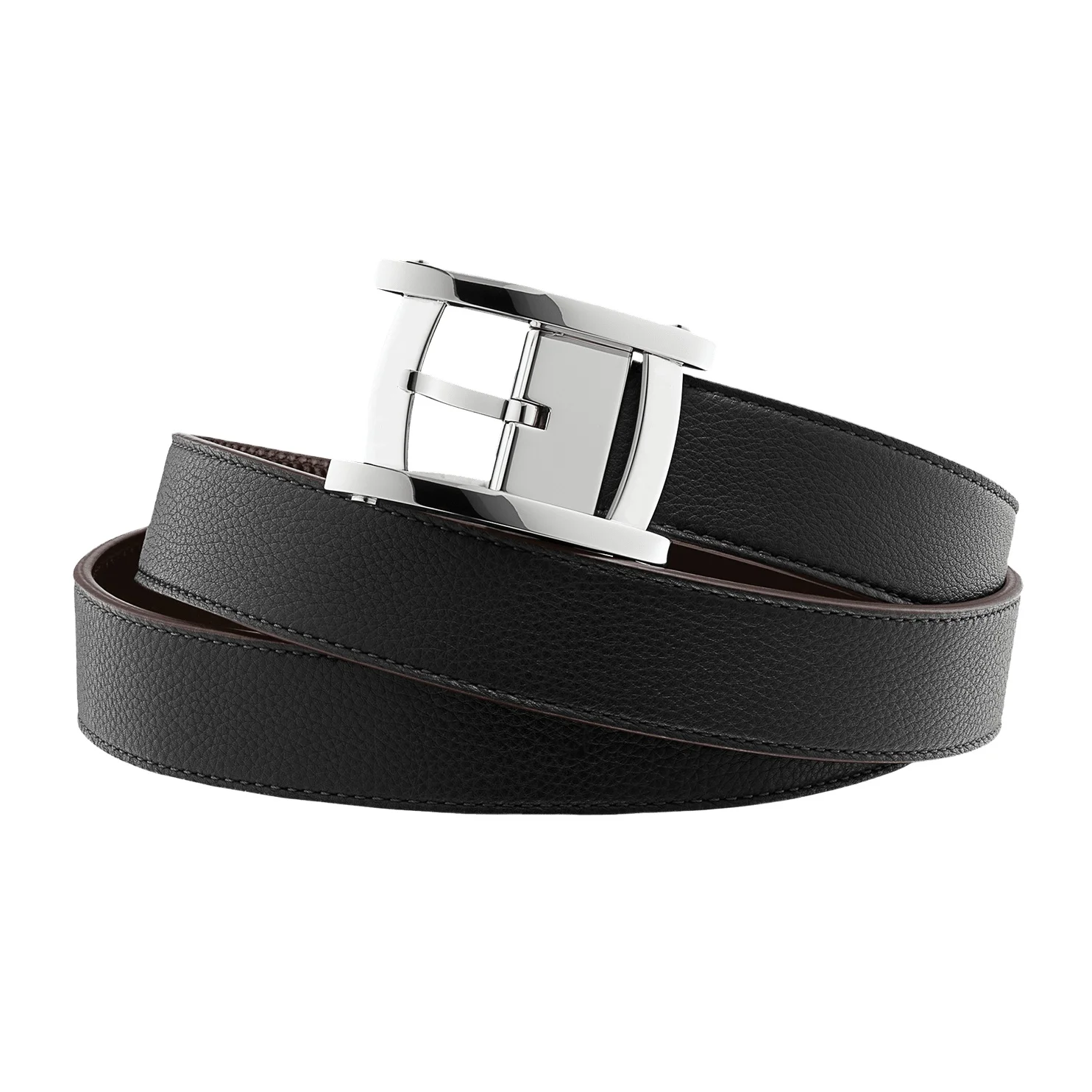 louis vuitton belt white and grey