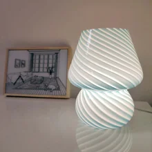 Round Bedroom Dining Room Night Light Modern Crystal Bedside Lamp Creativity Study Desk Reading Desk Lamp