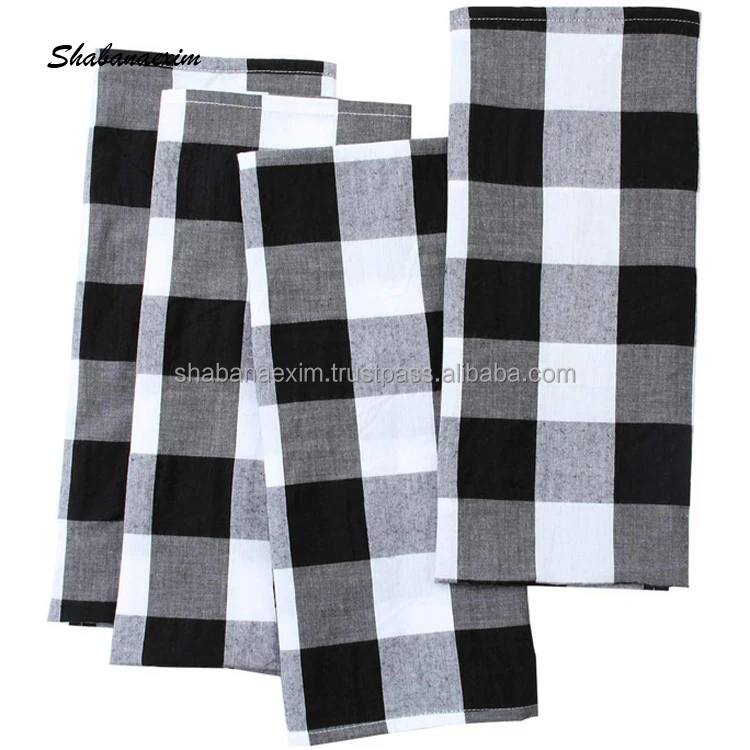 Black And White Checkered Kitchen Towels atelieryuwa.ciao.jp