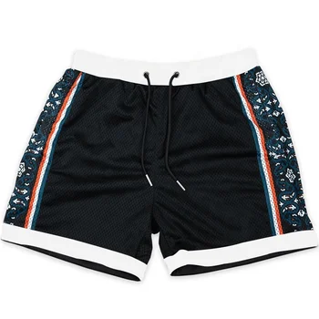 2021 Hot wholesale quick dry pant with pocket men mesh basketball shorts Quality Things sports apparels graphic design latest