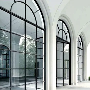 Aluminium Fix Window Arched Window