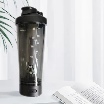 Premium rechargeable Mixer 600ml Electric Shaker Bottle Gym Essential Custom Logo electric protein shaker mixing cup automatic