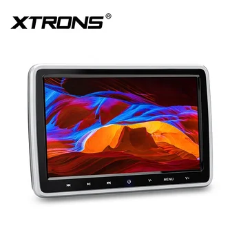 XTRONS 2*10.1inch In-Car Use Region Free portable headrest dvd player, monitor auto